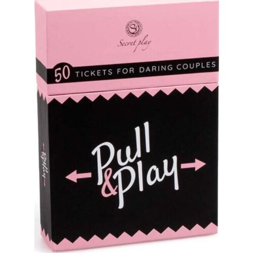 Peli SECRETPLAY Pull & Play – 100 haasteita pareja varten