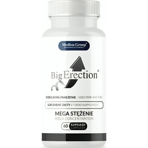 Lisäravinne MEDICA GROUP Big Erection - lisää elinvoimaa