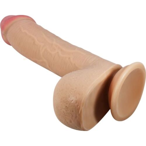Dildo Pretty Love Sliding Skin 23.4 cm realistisella tuntumalla