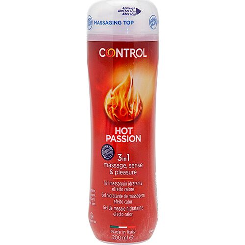 Liukuvoide 3 yhdessä Control Hot Passion lämpöefektillä
