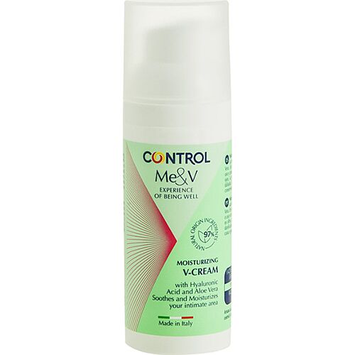 Kosteuttava voide Control V-Cream 50 ml - päivittäiseen käyttöön