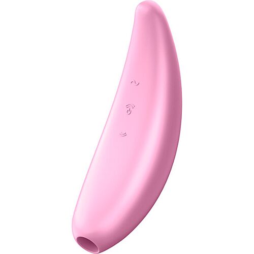Imuri Satisfyer Curvy 3+ älypuhelimella säädettävä