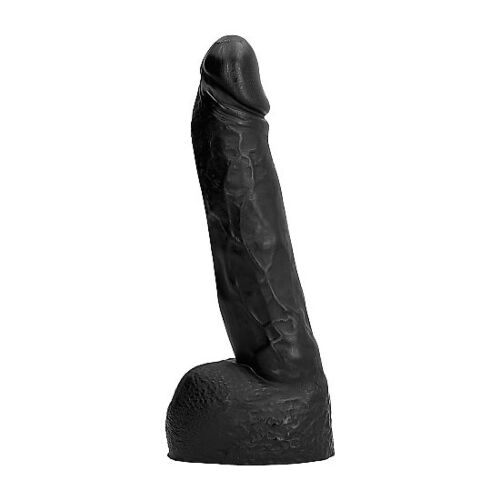 Dildo Fisting All Black 20 cm | Realistinen rakenne