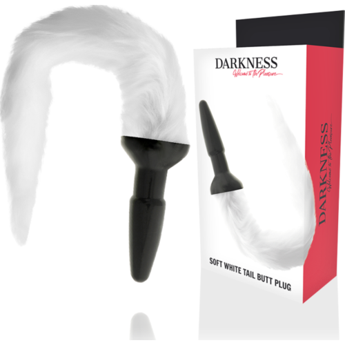 Plug Anali DARKNESS valkoisella hännällä