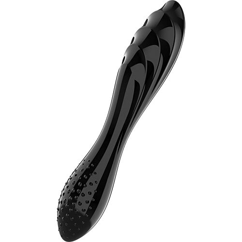 Dildo Satisfyer Dazzling Crystal monipuolisilla tekstuureilla