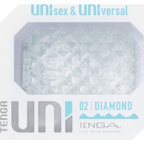 Masturbaattori Tenga UNI Diamond tekstuurit