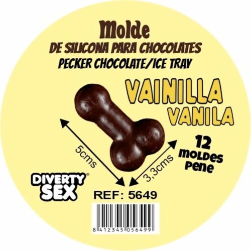 Muotti Diablo Picante 12 suklaa-peneä