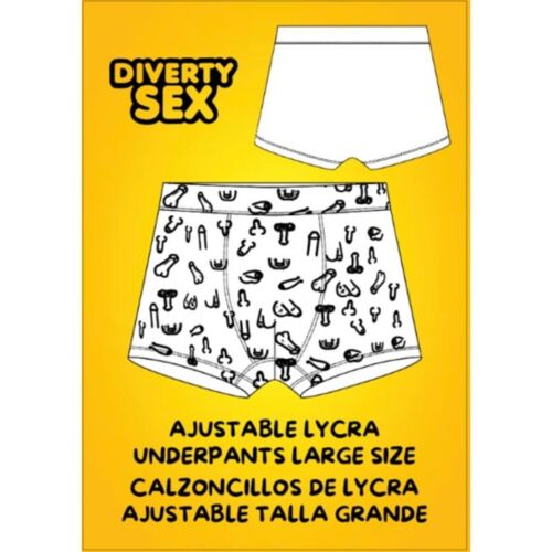 Boxerit DIABLO PICANTE Suuri Koko Hauska Muotoilu