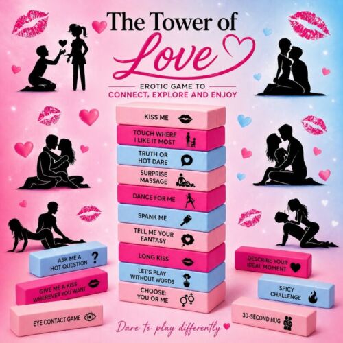 Peli Diverty Sex Love Tower - Eroottinen peli haasteilla