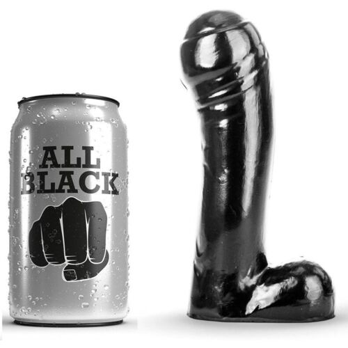 Dildo Dildo All Black 15 cm mukava aloittelijoille