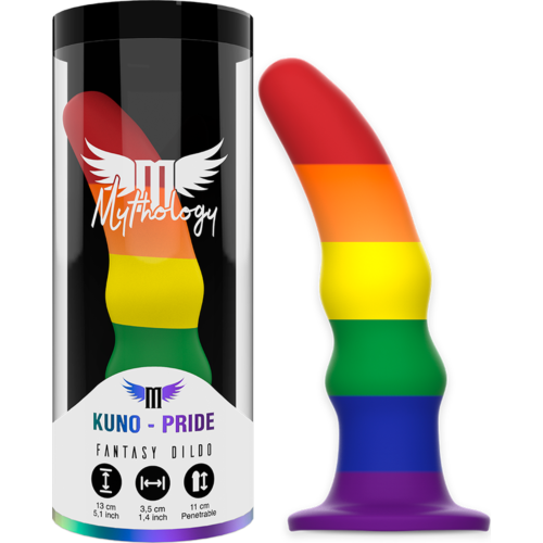 Dildo MYTHOLOGY KUNO PRIDE S Suction-pohjalla
