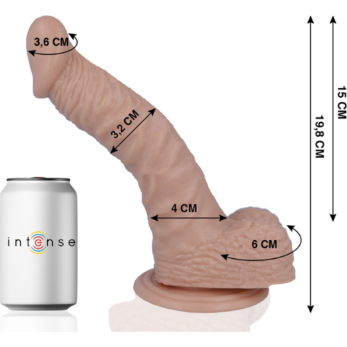 Dildo MR. INTENSE 19.8 cm realistinen tunne