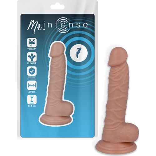 Dildo MR. INTENSE 17,1 cm realistinen muoto