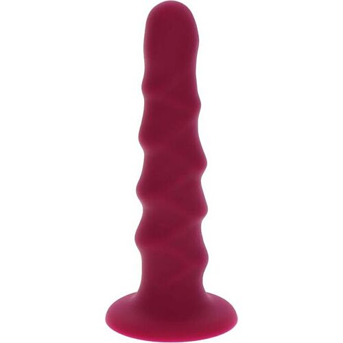 Dildo Get Real Ribbed Dong 12 cm imukupilla