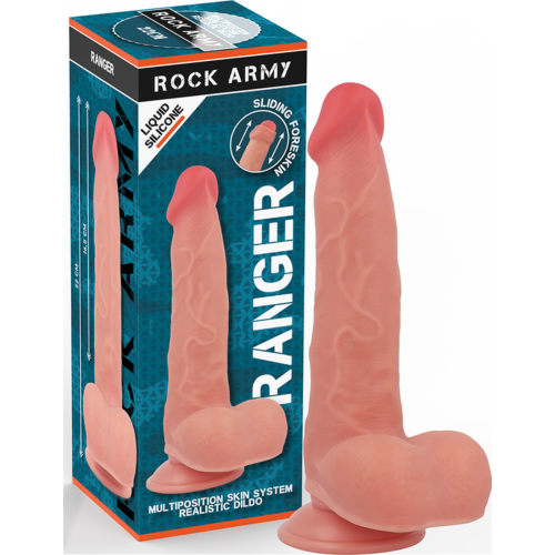 Dildo Rock Army Ranger 22 cm | Realistinen tunne