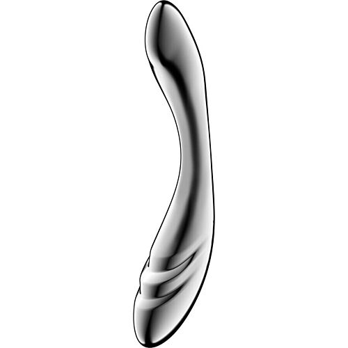Dildo Satisfyer Pure Gravity 3 Kaksipuolinen Teräksinen