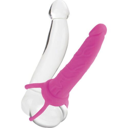 Dildo Valjailla CalExotics Kaksinkertainen Penetraatio