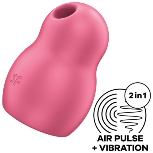 Vibraattori Satisfyer Pro To Go 1 paineaalto- ja värinätoiminnolla