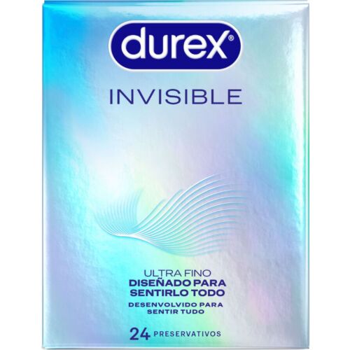 Kondomi DUREX Ultra Thin Invisible 24 kpl