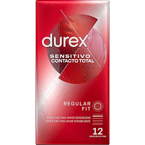 Kondomi Durex Sensitivo 12 Kappaletta