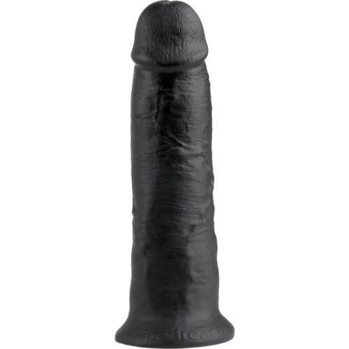 Dildo KING COCK - Musta 25 cm