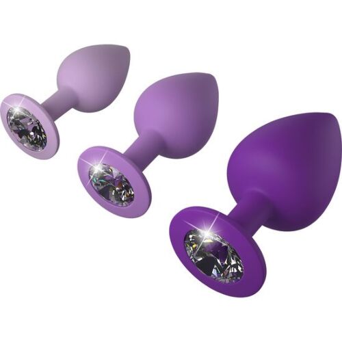 Plugs Fantasy for Her Violet Anal Plug Set 3