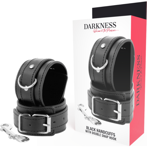 Käsiraudat DARKNESS BONDAGE säädettävät ja vahvistetut