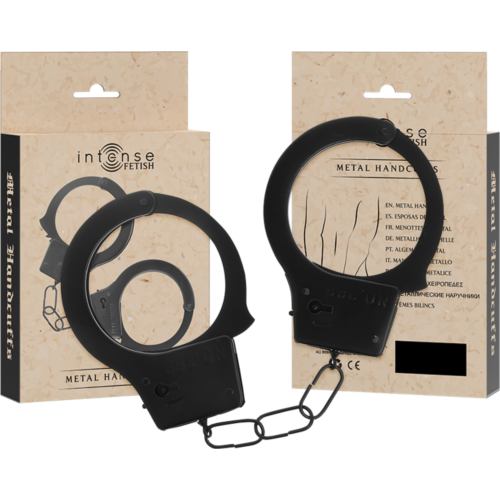 Käsiraudat INTENSE FETISH | Aito metallin tunne