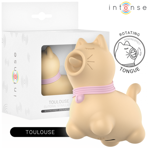 Stimulaattori Intense Fun Toulouse pyörivällä kielellä