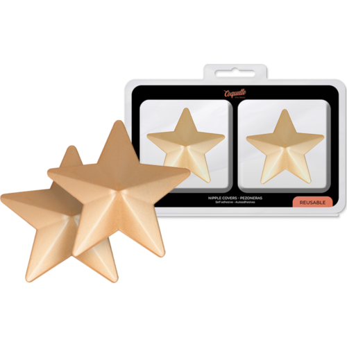 Cubrepezones Metal Coquette Chic Desire - Kulta tähtimuoto