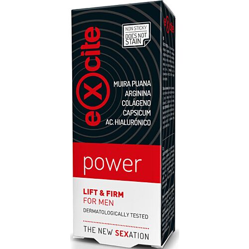 Aumento Erección Excite Power Gel 20 ml – voimakkaasti virkistävä