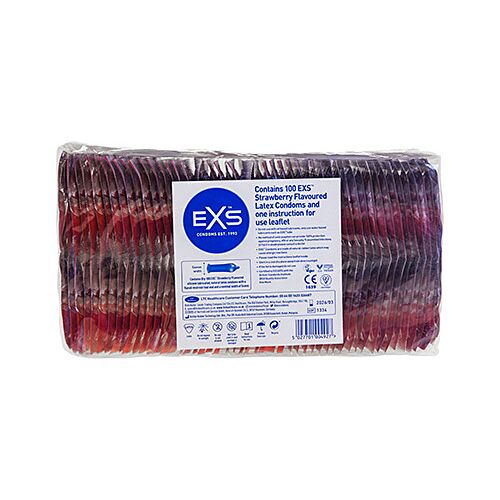 Kondomi Exs Strawberry Sundae Mansikan Makua