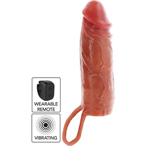 Vibraattori GET REAL Hydrated Skin 16 cm