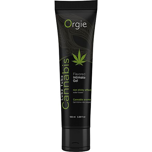 Liukuvoide Orgie Cannabis 100 ml - kosteuttava ja erikoisella aromilla