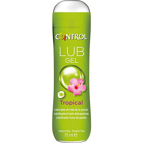 Liukuvoide Control Tropical 75 ml hedelmäisellä aromilla