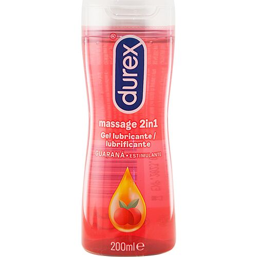 Liukuvoide Durex Play Massage Guaraná 200 ml arvioidulla guaraná