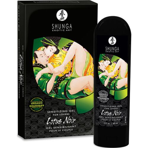 Geeli SHUNGA Lotus Noir 60ml herkkyyden lisäämiseen