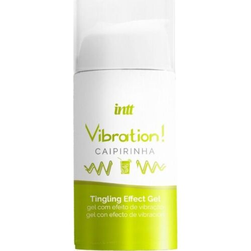 Gel Vibraattori INTT Caipirinha 15 ml Intensiiviseen Stimulaatioon