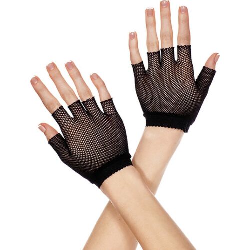 Hanskat Music Legs lyhyet verkkohanskat