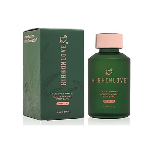 Kylpyöljy High On Love Sensual Bath Oil 300 mg CBD