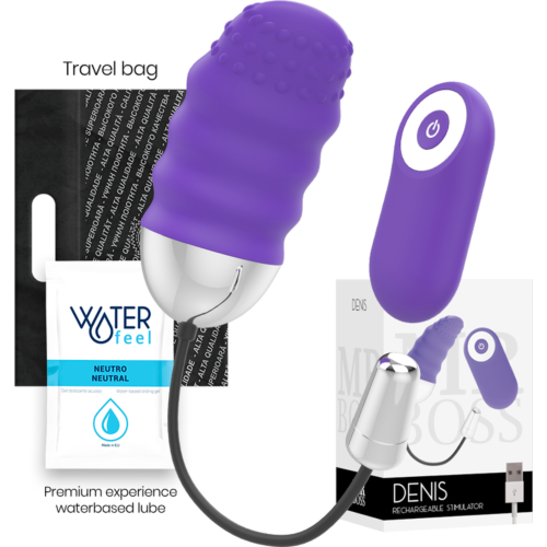 Muna Kontrolloitu Etäohjaus MR. BOSS DENIS 10 värinätilaa