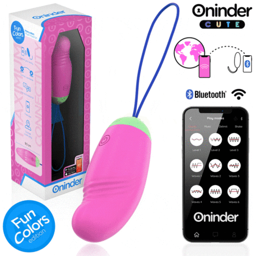 Muna Vibraattori ONINDER CUTE – Älykkäästi ohjattava