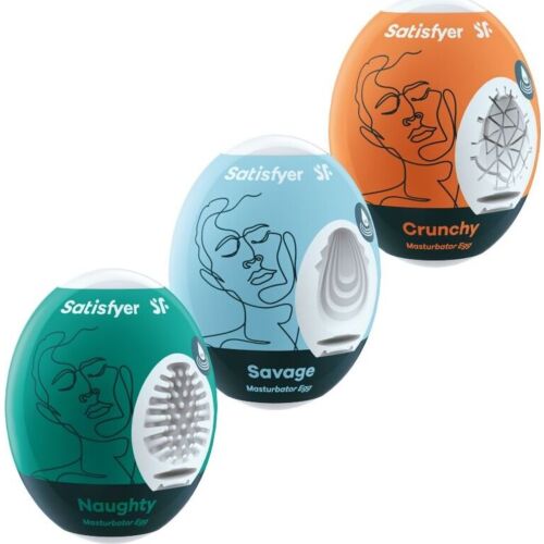 Masturbaattori Satisfyer Muna 3-pack Hydro-Active