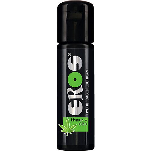 Liukuvoide Eros Hybrid + CBD 100 ml rentoutumiseen