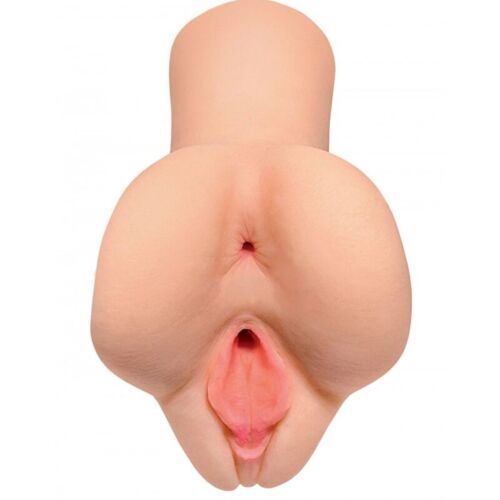 Masturbaattori PDX PLUS+ Pick Your Pleasure kaksinkertaisella aukolla