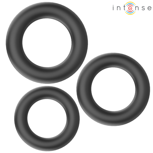 Rengas INTENSE FOR HIM HUGH 3 kaksinkertainen puristusvaihtoehto