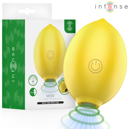Imuri INTENSE FUN TOYS Moni Lemon - Ergonominen muotoilu