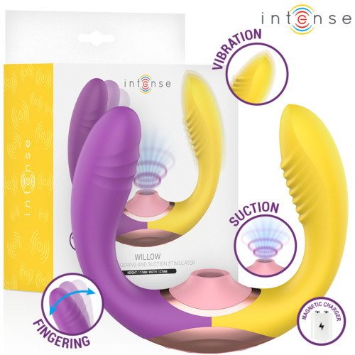 Vibraattori INTENSE HIGH TECH INTENSE 3-in-1 imuri ja värinä