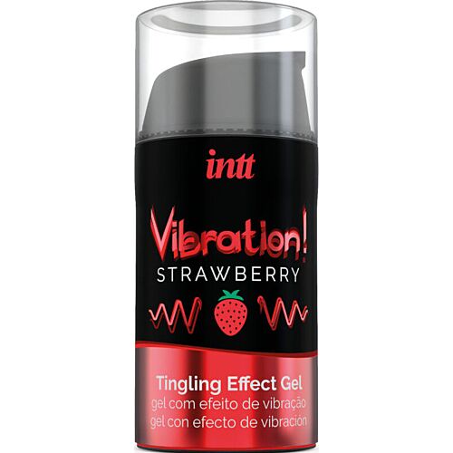 Liukuvoide INTT Vibration Mansikka 15 ml