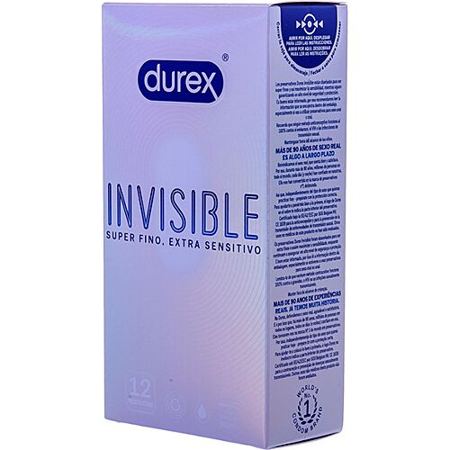Kondomi Durex Invisible Ultra Fino 12 kpl